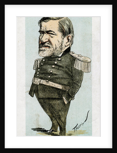 Robert C Schenck, US Army general and diplomat by Faustin