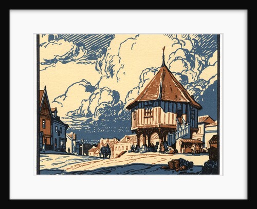 The Market Cross, Wymondham, Norfolk by Leonard Russell Squirrell