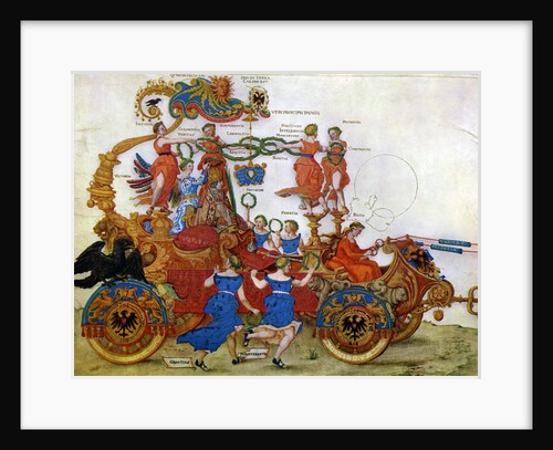 Triumphal Car of the Emperor Maximilian I by Albrecht Dürer