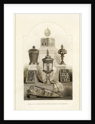 Relics associated with Queen Elizabeth I by J Williams