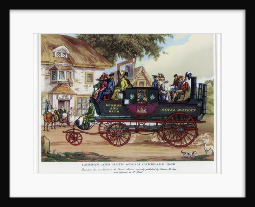 London and Bath Steam Carriage by Henry Pyall