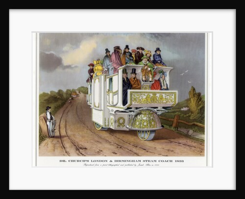 Dr Church's London and Birmingham Steam Coach by Anonymous