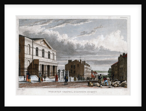Wesleyan Chapel, Stanhope Street, London by J Smith