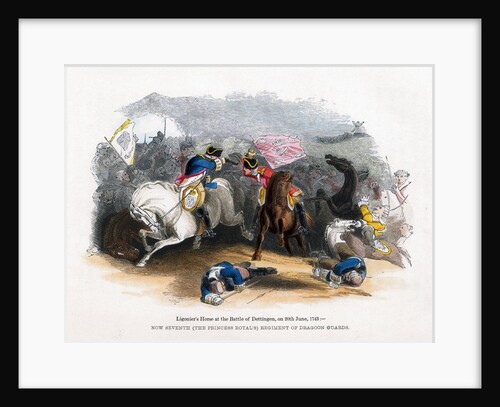 Ligonier's Horse at the Battle of Dettingen by Anonymous