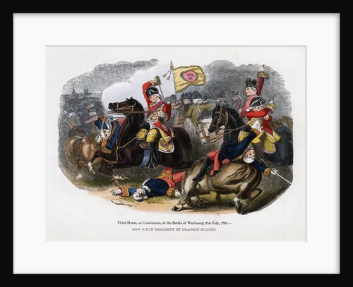 Third Horse, or Carabiniers, at the Battle of Warburg by Anonymous