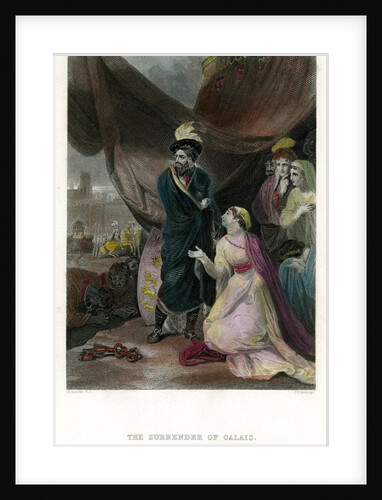 The Surrender of Calais by JC Armytage