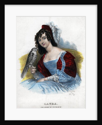 Laura, the bride of Petrarch by Anonymous
