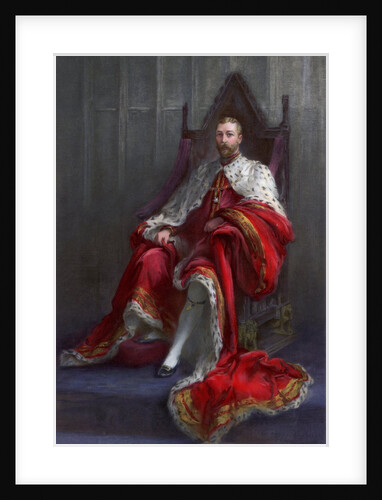 King George V, in the year of his coronation by Walter William Ouless