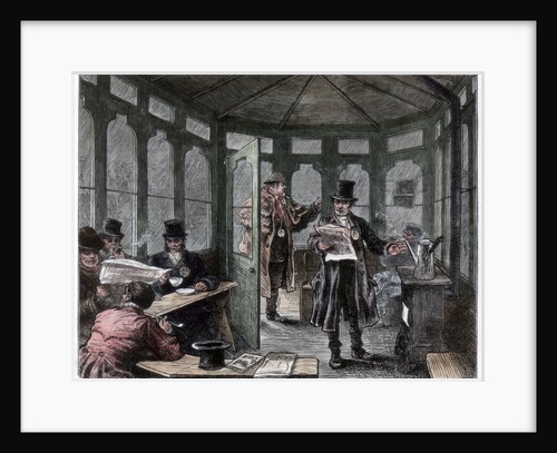 Newley erected shelter and refreshment house for cabmen by Anonymous