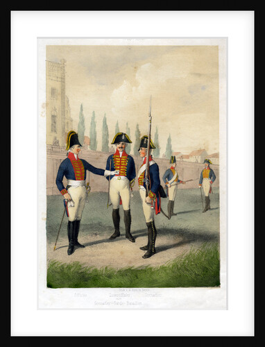 Grenadier guard battalion, 1786-1806 (19th century) by W Korn