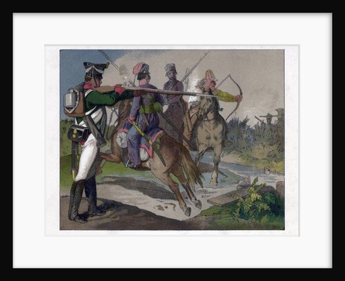 Russian soldiers of 1813 (19th century) by Anonymous