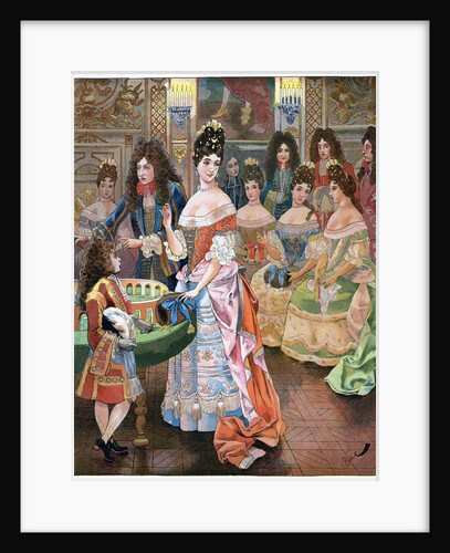 The old age of Louis XIV by Anonymous