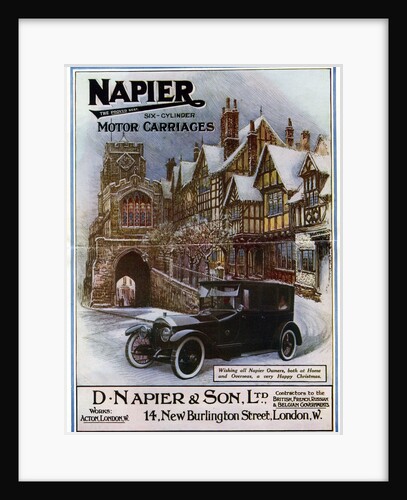 Napier, six cylinder motor carriages by Anonymous