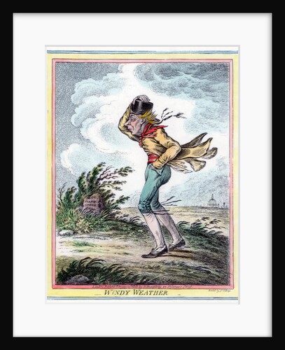 Windy Weather by James Gillray