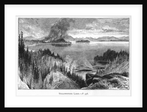 Yellowstone Lake by Anonymous