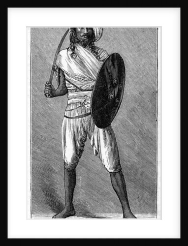 Bhil man by Anonymous