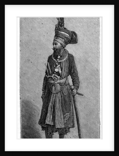 Sikh chief by Anonymous