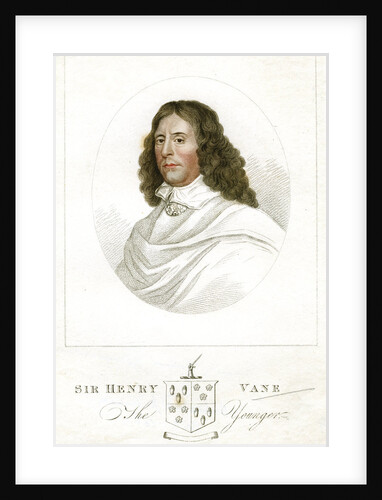 Sir Henry Vane the Younger, English statesman and author by Anonymous