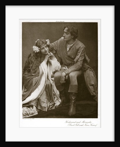 Ferdinand and Miranda by J Caswall Smith