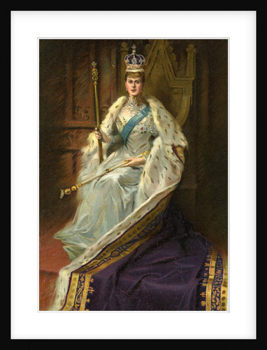 Mary of Teck, Queen Consort of George V of the United Kingdom by George C Wilmshurst