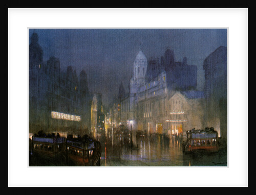 The Grand Canal of Tottenham Court Road by Anonymous