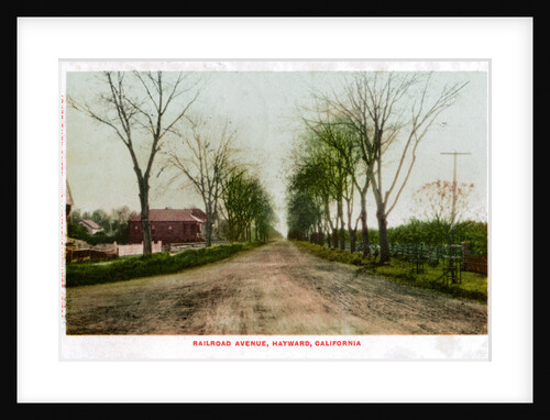 Railroad Avenue, Hayward, California by Anonymous