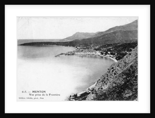 Menton, France by Giletta