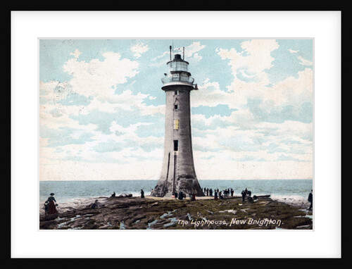 Lighthouse at New Brighton, Wirral, Merseyside by Anonymous