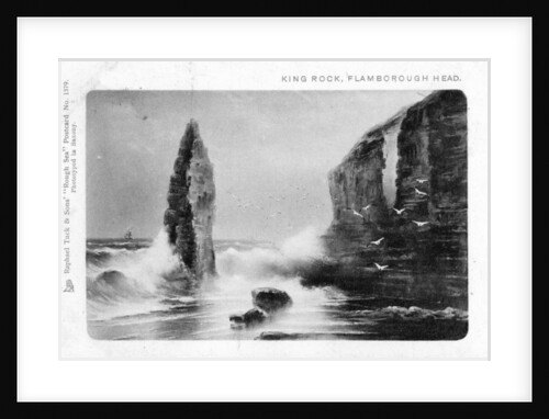 King Rock, Flamborough Head, East Riding, Yorkshire by Raphael Tuck