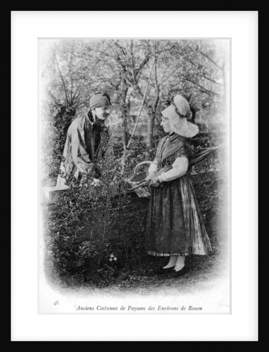 Peasants of Rouen, France by Anonymous