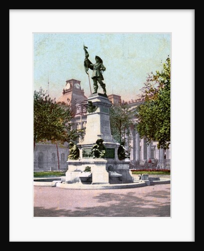 Statue of Paul Chomedey de Maisonneuve, Montreal by Anonymous