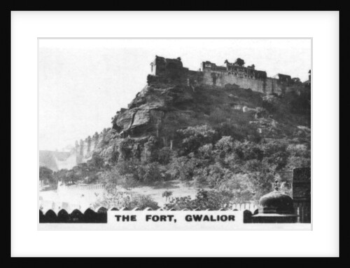 The fort, Gwalior, Madhya Pradesh, India by Anonymous
