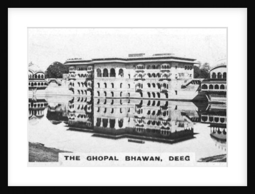 The Ghopal Bhawan, Deeg, Rajasthan, India by Anonymous