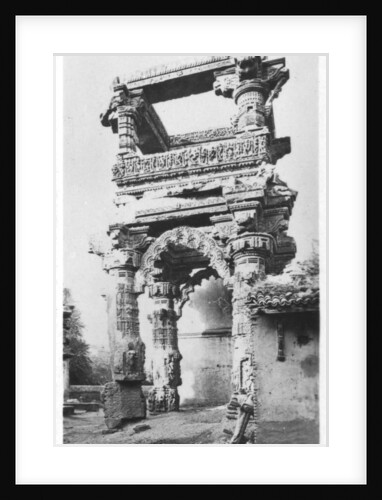Rudra Mala, north porch, Siddhapur, India by Anonymous