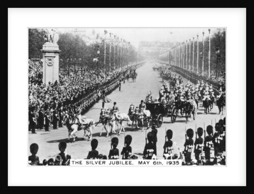 King George V's Silver Jubilee by Anonymous