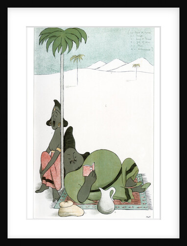 Omar Khayyam by Max Beerbohm