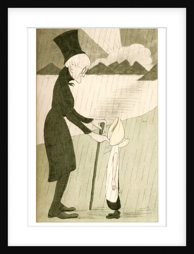 William Wordsworth in the Lake District, at Cross-Purposes by Max Beerbohm