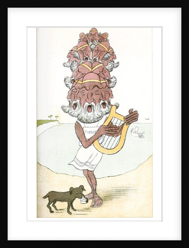 Homer, Going His Round by Max Beerbohm