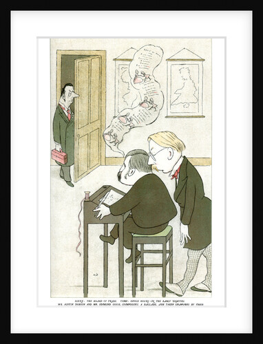 Mr Austin Dobson and Mr Edmund Gosse Composing a Ballade by Max Beerbohm