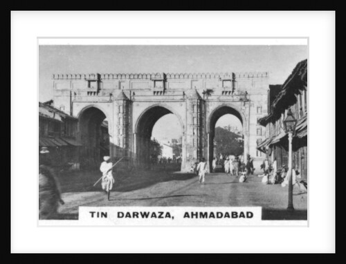 Tin Darwaza, Ahmadabad, Gujarat, India by Anonymous