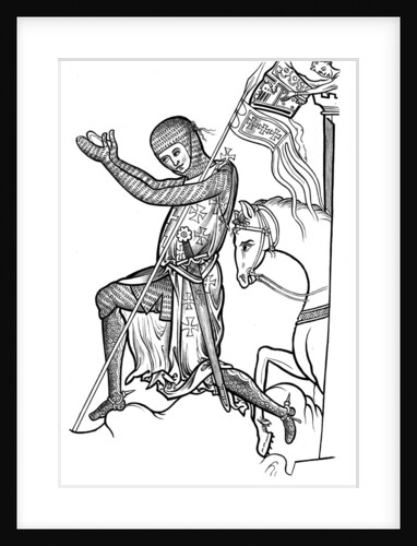 Knight in armour by Anonymous