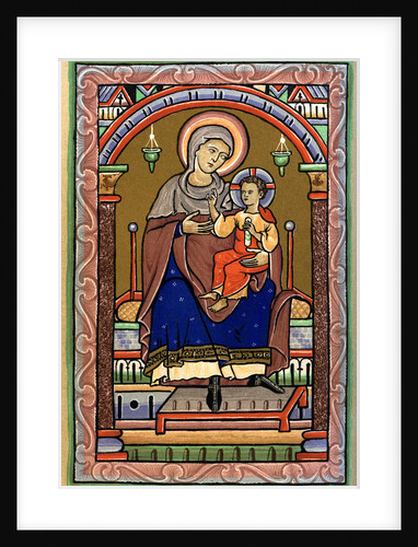 The Virgin and Child by Anonymous