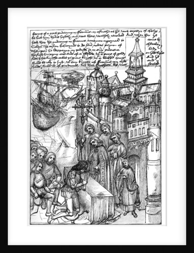 Reception of Richard de Beauchamp, Earl of Warwick by Anonymous