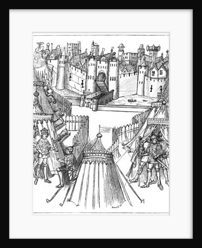 Siege of Rouen by Anonymous