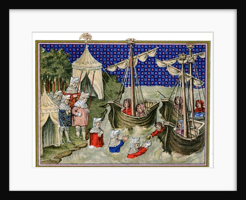 Ships bringing provisions to the English host, Richard II's campaign in Ireland by Anonymous