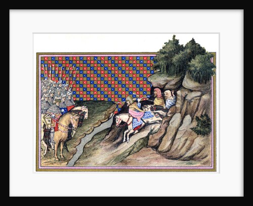 Conference of the Earl of Gloucester and an Irish Chief, Richard II's campagne in Ireland by Anonymous