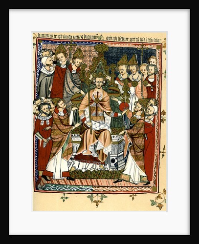 Coronation of a king by Anonymous