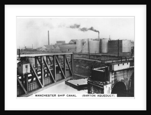 Barton aqueduct, Manchester ship canal by Anonymous