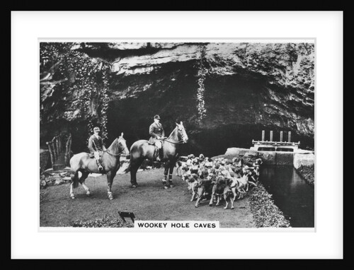 Wookey Hole caves by Anonymous