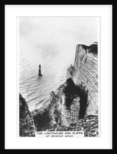 The lighthouse and cliffs at Beachy Head by Anonymous